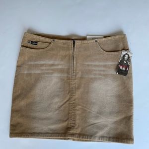 Xoxo Tan Mini Skirt NWT Size 5/6